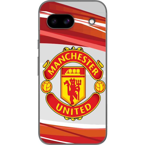 Google Pixel 8a Gennemsigtig cover Manchester United F.C.