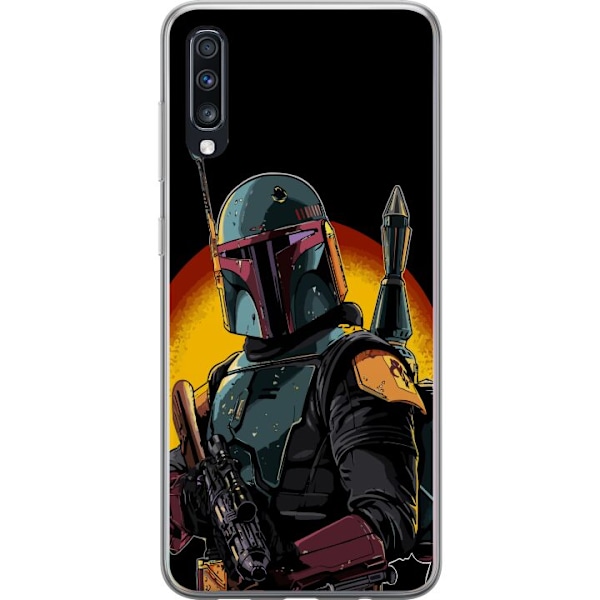 Samsung Galaxy A70 Genomskinligt Skal The Mandalorian