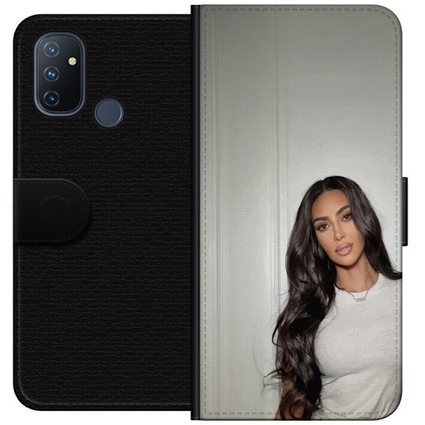OnePlus Nord N100 Tegnebogsetui Kim Kardashian – Iconic Style Collection