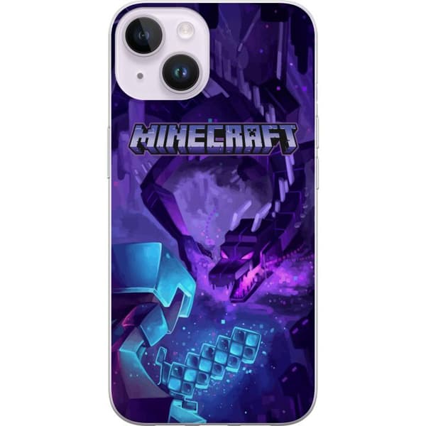Kompatibelt Mobildeksel til Apple iPhone 14 Minecraft