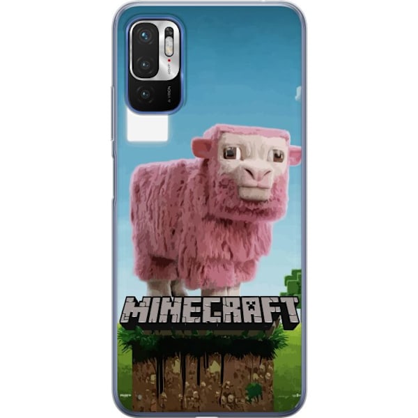 Xiaomi Redmi Note 10 5G Genomskinligt Skal A Minecraft Movie