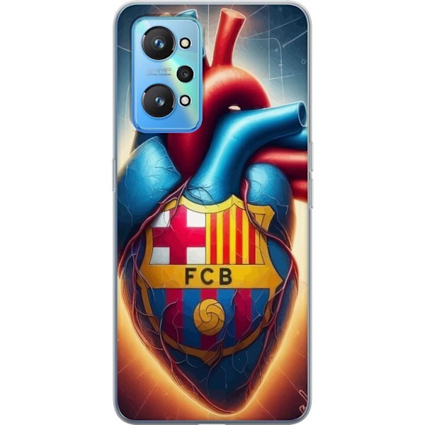 Realme GT Neo2 Gennemsigtig cover FCB Hjerte