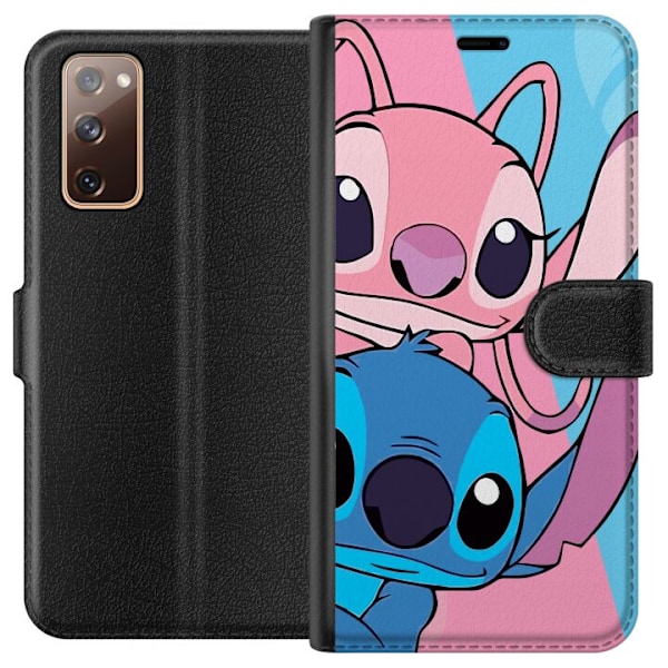 Samsung Galaxy S20 FE Lompakkokotelo Stitch & Angel
