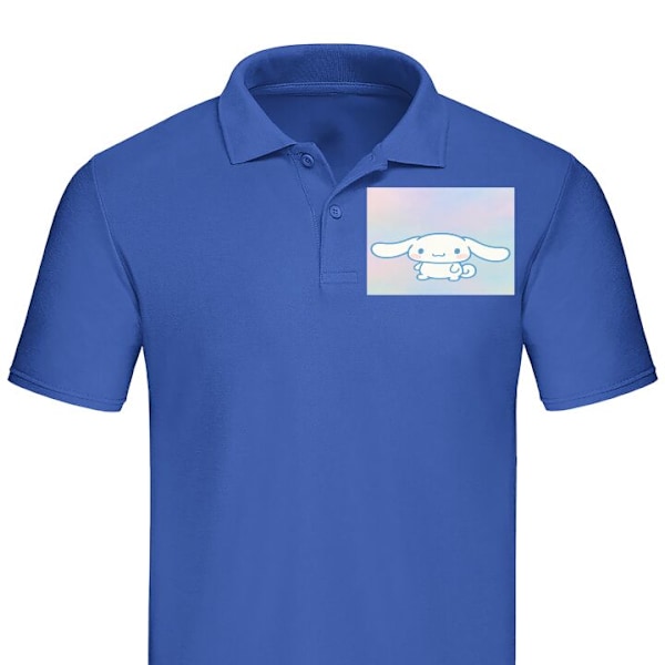 Poloshirt til Voksen | Elegant Poloshirt Festivalen Kaj Bara B Blå Medium