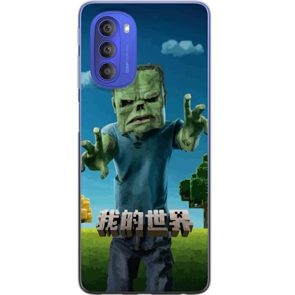 Motorola Moto G51 5G Gennemsigtig cover A Minecraft Movie