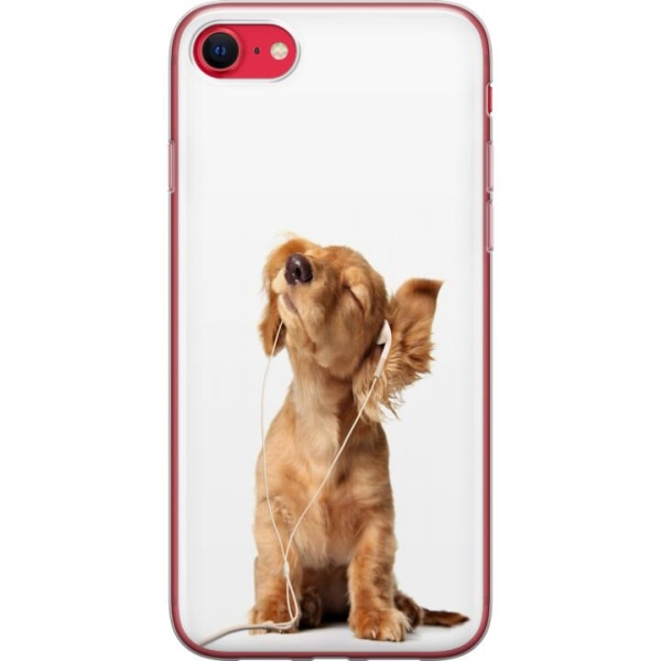 Apple iPhone SE (2020) Gennemsigtig cover Hund
