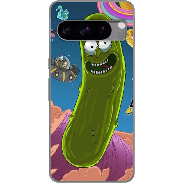 Google Pixel 8 Pro Genomskinligt Skal Pickle Rick