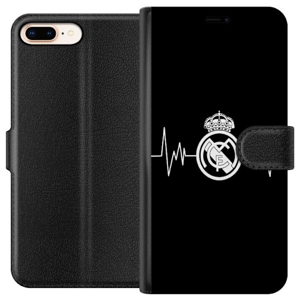 Apple iPhone 8 Plus Lommeboketui Real Madrid CF