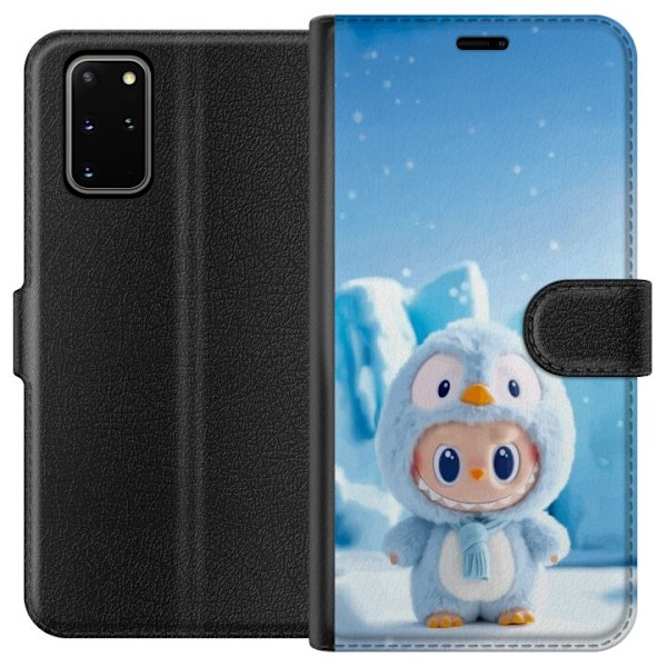 Samsung Galaxy S20+ Tegnebogsetui sort ridder fortnite