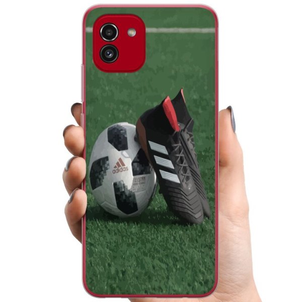 Samsung Galaxy A03 TPU Mobildeksel Fotboll