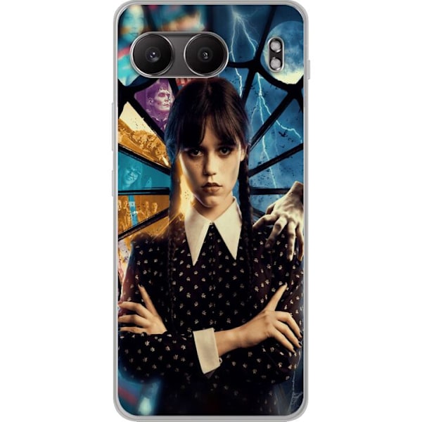 OnePlus Nord 4 Gennemsigtig cover Wednesday Addams