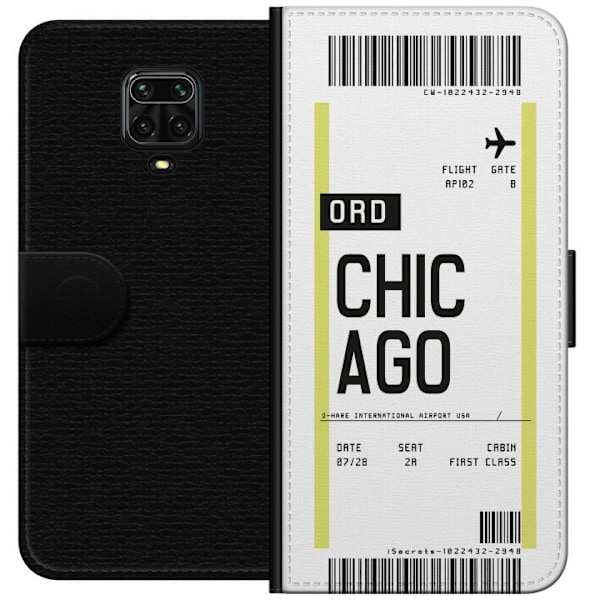 Xiaomi Redmi Note 9 Pro Lommeboketui Chicago