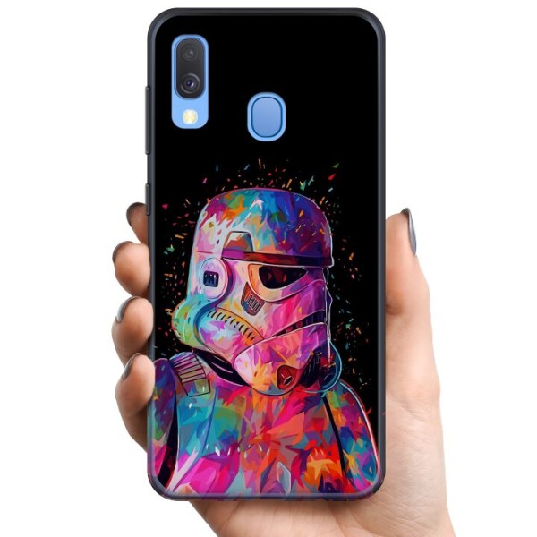 Samsung Galaxy A40 TPU Mobilcover Star Wars Stormtrooper