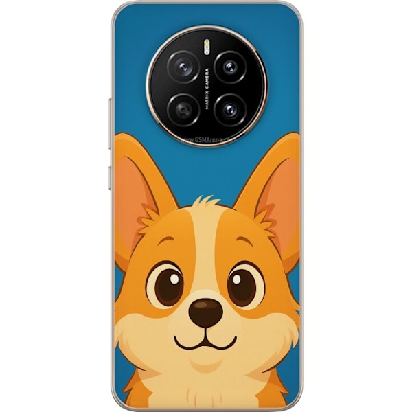 Honor Magic7 Genomskinligt Skal Hello Corgi