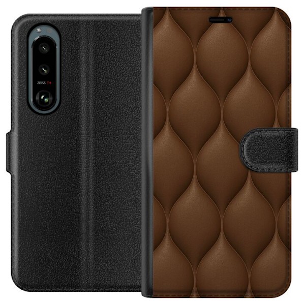 Sony Xperia 5 III Plånboksfodral Cocoa Scales