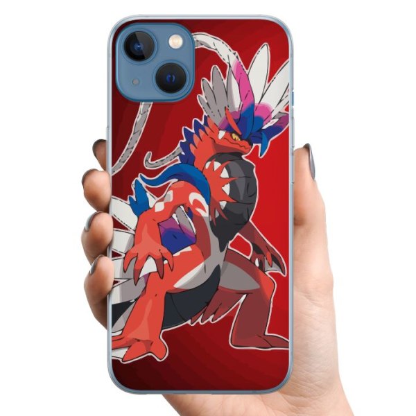 Apple iPhone 13 TPU Mobildeksel Pokémon Scarlet