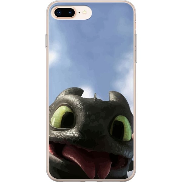 Apple iPhone 7 Plus Läpinäkyvä kuori Kuinka kouluttaa lohikäärmeesi