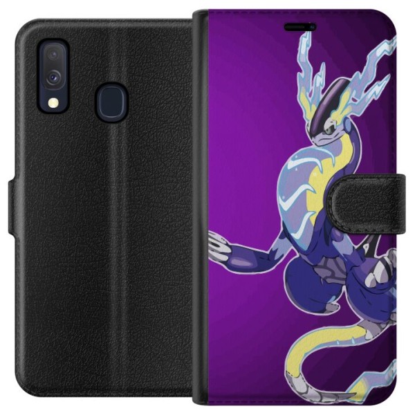 Samsung Galaxy A40 Tegnebogsetui Pokémon: Violet