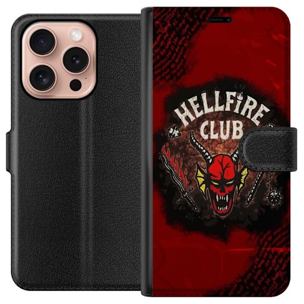 Apple iPhone 16 Pro Tegnebogsetui HellFire Club - Fremmed