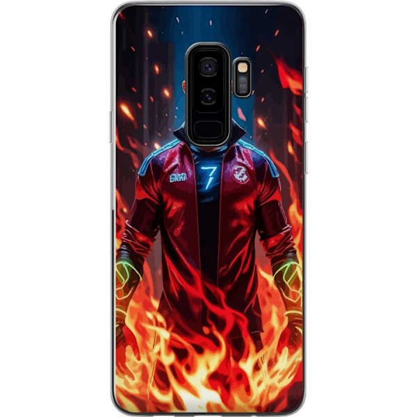 Samsung Galaxy S9+ Genomskinligt Skal Ronaldo Inferno – fotb