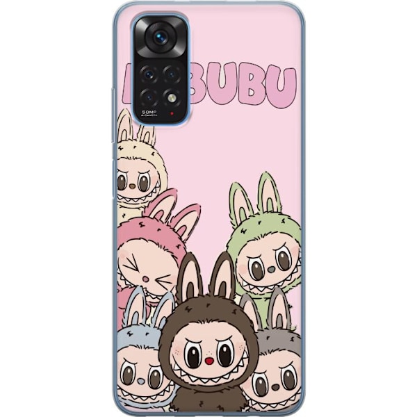 Xiaomi Redmi Note 11 Gjennomsiktig deksel Labubu Classics