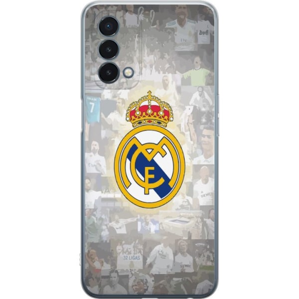 OnePlus Nord N200 5G Gennemsigtig cover Real Madrid