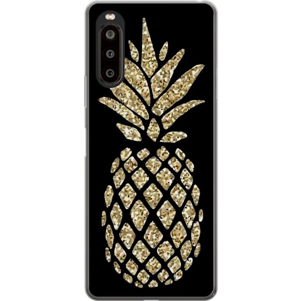 Sony Xperia 10 II Genomskinligt Skal Ananas