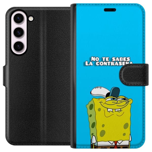 Kompatibelt Plånboksfodral till Samsung Galaxy S23+ SpongeBob SquarePants