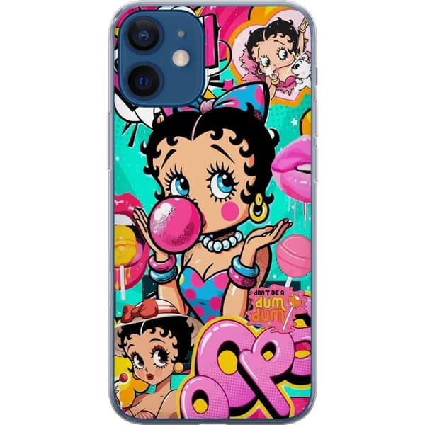 Kompatibelt Mobildeksel til Apple iPhone 12 Betty Boop
