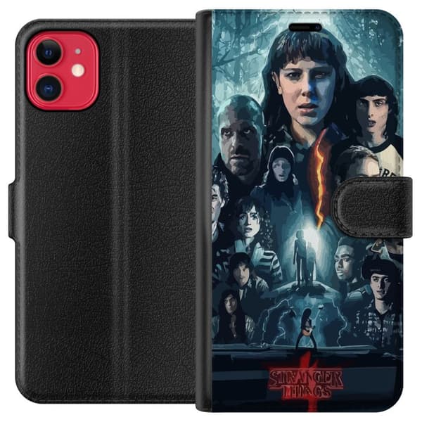 Kompatibel Tegnebogsetui til Apple iPhone 11 Fremmede Ting
