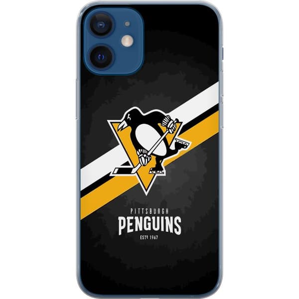Kompatibel Mobilcover til Apple iPhone 12 mini Pittsburgh Penguins (NHL)