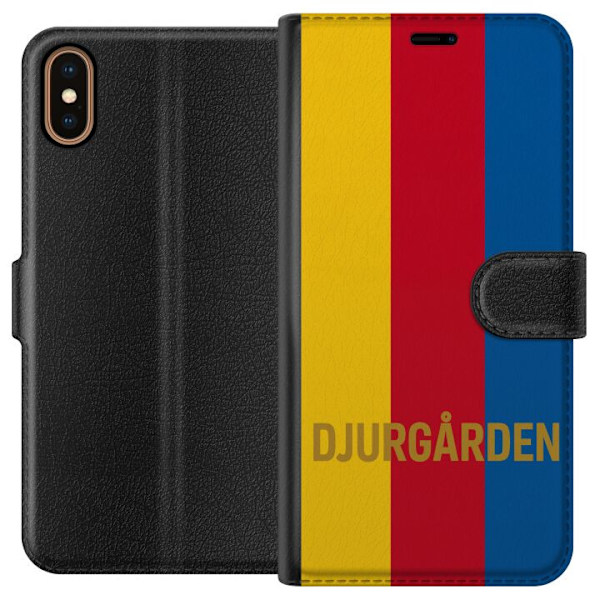 Apple iPhone X Lommeboketui Djurgården – fotball