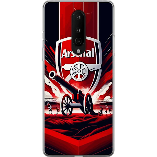 OnePlus 8 Gennemsigtig cover Arsenal