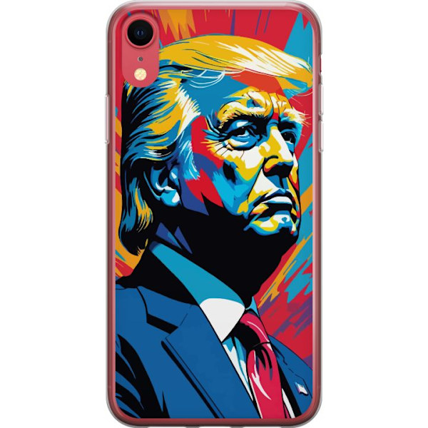 Apple iPhone XR Gjennomsiktig deksel Trump