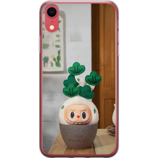 Apple iPhone XR Genomskinligt Skal THE MONSTERS Naughty Plants
