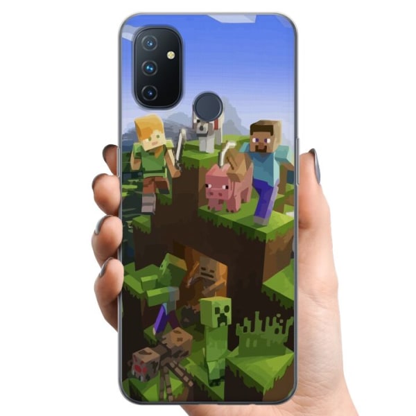 OnePlus Nord N100 TPU Mobilcover MineCraft
