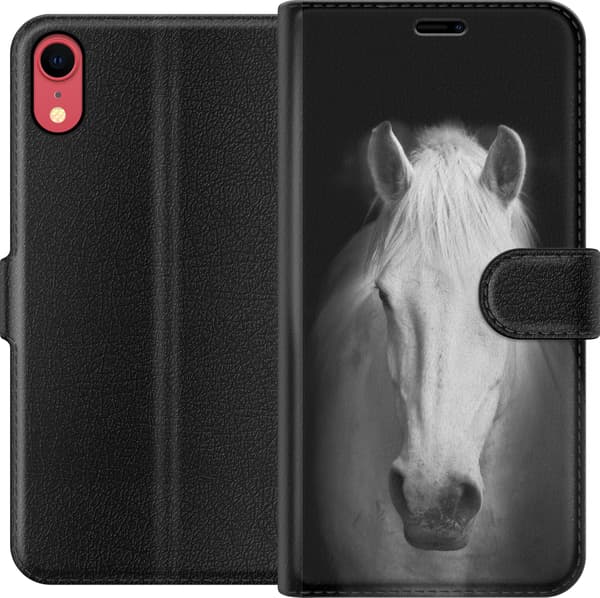 Kompatibelt Lommeboketui til Apple iPhone XR Hest