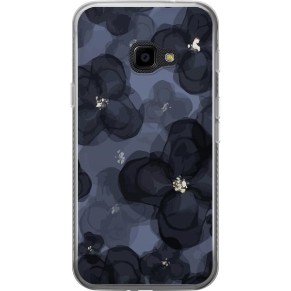 Samsung Galaxy Xcover 4 Gjennomsiktig deksel Blomsterfelt