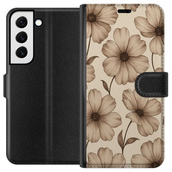 Kompatibel Tegnebogsetui til Samsung Galaxy S22 5G Pastel Rush