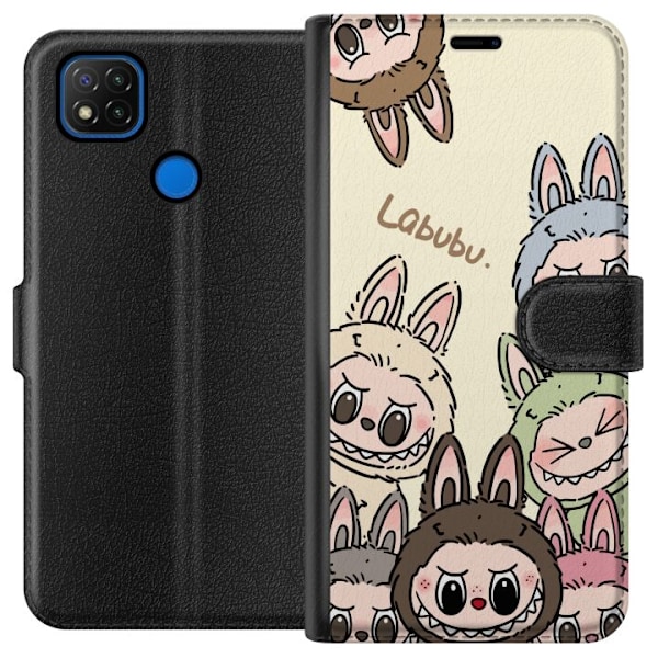Xiaomi Redmi 9C Plånboksfodral Labubu Pastel Collection