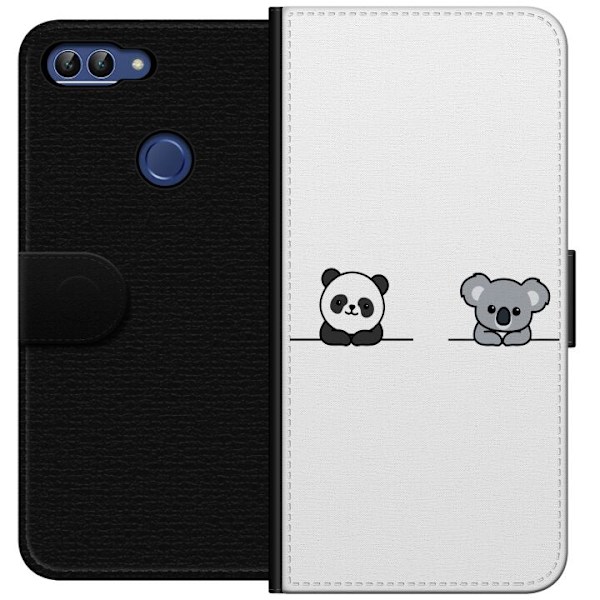 Huawei P smart Tegnebogsetui Panda Koala