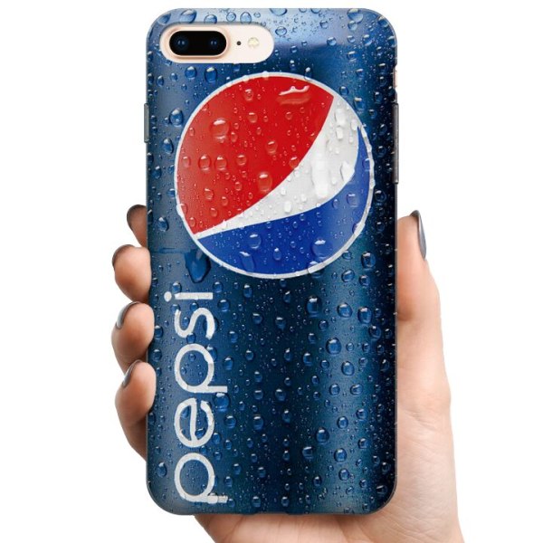 Apple iPhone 7 Plus TPU Mobilcover Pepsi