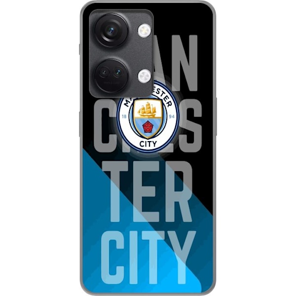 OnePlus Nord 3 Läpinäkyvä kuori Manchester City