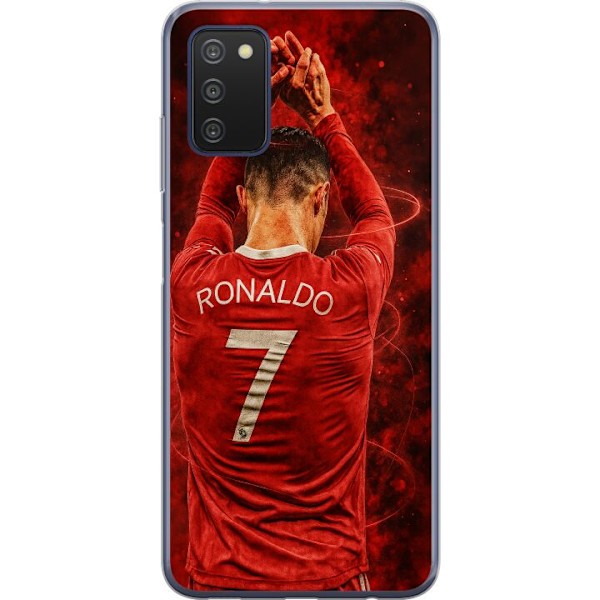 Samsung Galaxy A03s Gennemsigtig cover Ronaldo