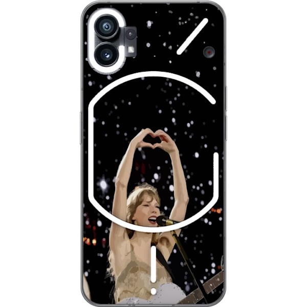 Nothing Phone (1) Genomskinligt Skal Taylor Swift