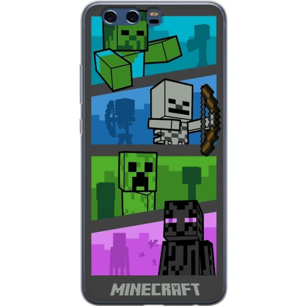 Huawei P10 Gennemsigtig cover Minecraft
