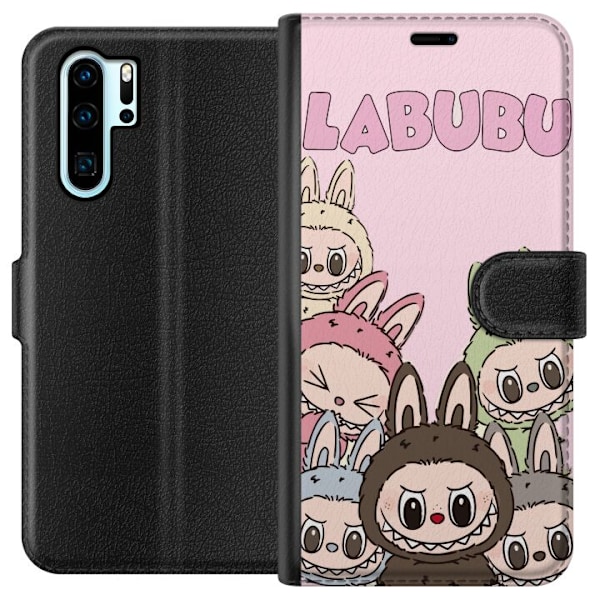 Huawei P30 Pro Tegnebogsetui Labubu Classics