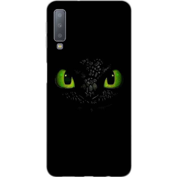 Samsung Galaxy A7 (2018) Gennemsigtig cover Dragetræneren