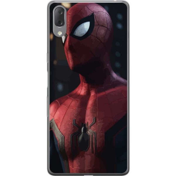 Sony Xperia L3 Gennemsigtig cover Spiderman