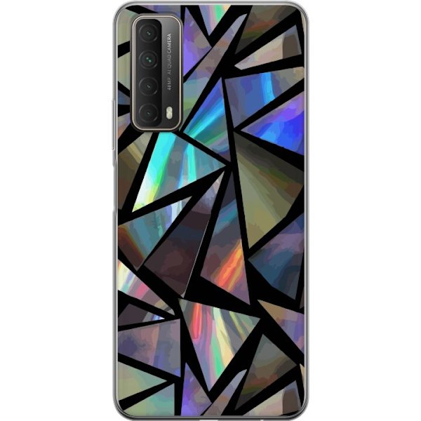 Huawei P smart 2021 Gennemsigtig cover 3D Reflektion